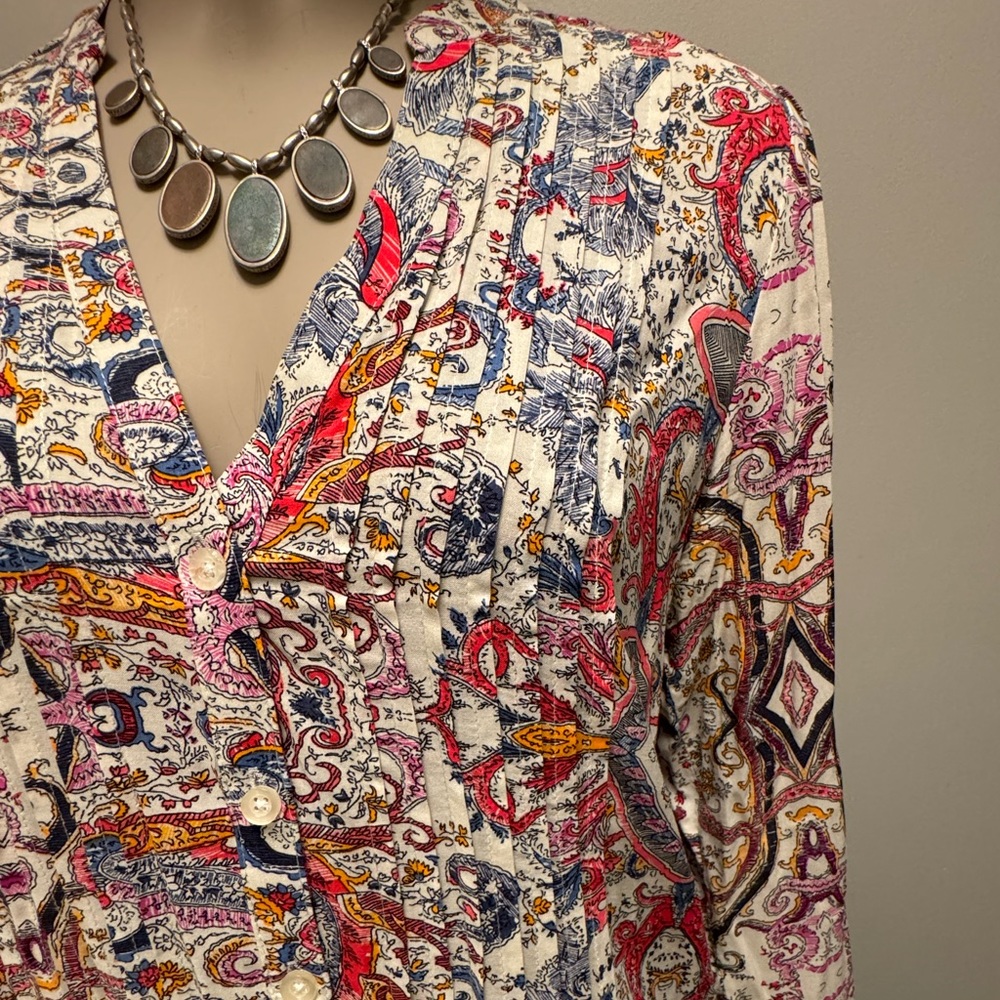 Anthropologie 11 1 TYLHO Fun Patterned Dress